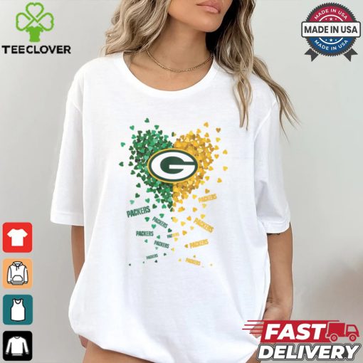 Green Bay Packers Heart Shirt