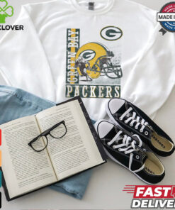 Green Bay Packers Helmet Dash T Shirt