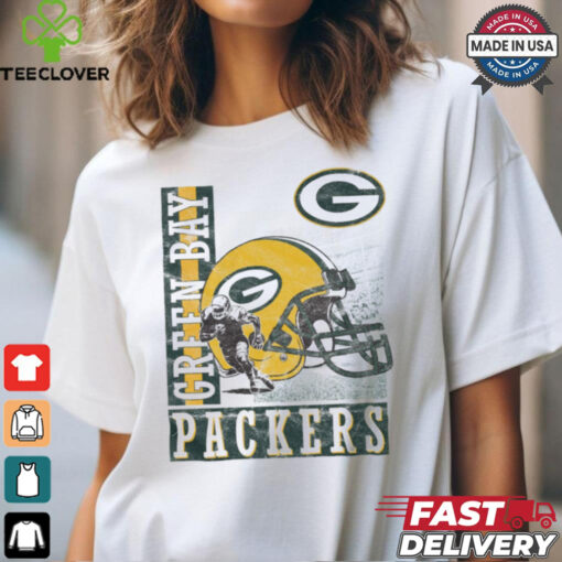 Green Bay Packers Helmet Dash T Shirt