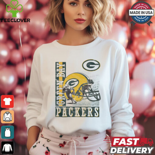 Green Bay Packers Helmet Dash T Shirt