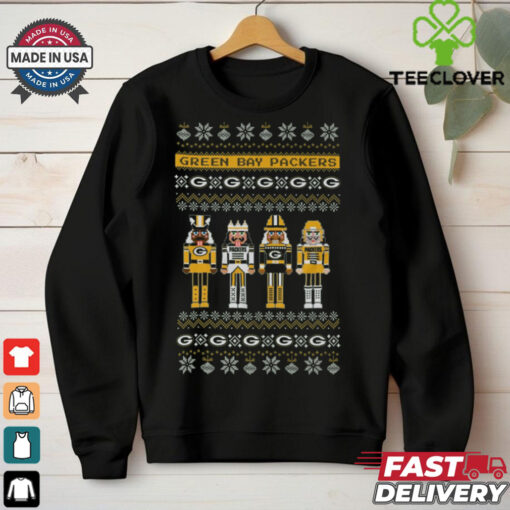 Green Bay Packers Holiday Nutcracker Sweater T Shirt