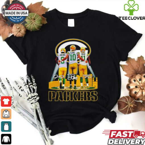 Green Bay Packers Jacobs Love and Reed Signatures shirt