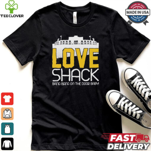 Green Bay Packers Jordan Love shack bang bang on the door baby shirt