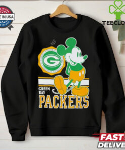 Green Bay Packers Mickey logo shirt