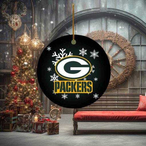 Green Bay Packers NFL 2023 Xmas Holiday Gifts Christmas Decorations Ornament