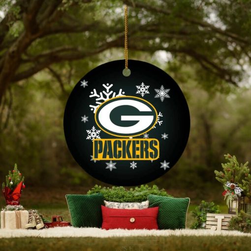 Green Bay Packers NFL 2023 Xmas Holiday Gifts Christmas Decorations Ornament