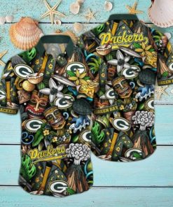 Green Bay Packers NFL Flower Hawaii Shirt And Tshirt For Fans, Custom Summer Football Shirts NA4989