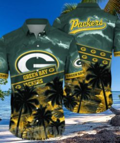 Green Bay Packers NFL Flower Tropical All Over Print Hawaiian Shirt 1 Green Bay Packers NFL Flower Tropical All Over Print Hawaiian Shirt