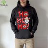 Merry Christmas Light Ugly Chicken Pajamas Santa Hat Xmas Shirt