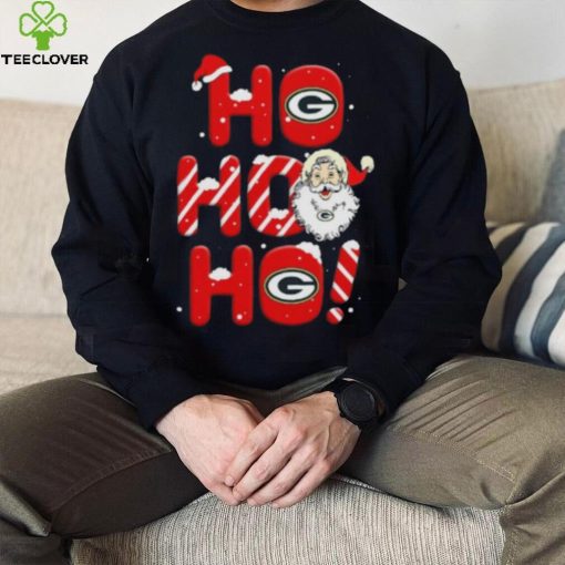 Green Bay Packers NFL Football Ho Ho Ho Santa Claus Merry Christmas Shirt