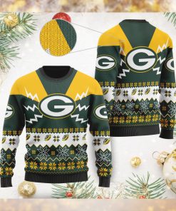 Green Bay Packers NFL Football Team Logo Symbol 3D Ugly Christmas Sweater Shirt Apparel For Men And Women On Xmas Days