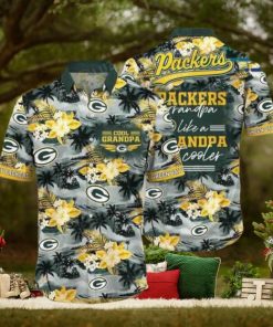 Green Bay Packers NFL Hawaiian Shirt For Grandparent Beach Shirt