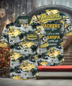 Green Bay Packers NFL Hawaiian Shirt For Grandparent Beach Shirt