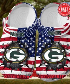 Green Bay Packers NFL New For This Season Trending Crocs Clogs Shoes