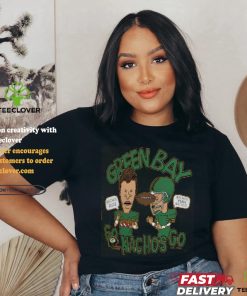 Green Bay Packers NFL x Homage x Beavis and Butt Head Unisex Tri Blend T Shirt