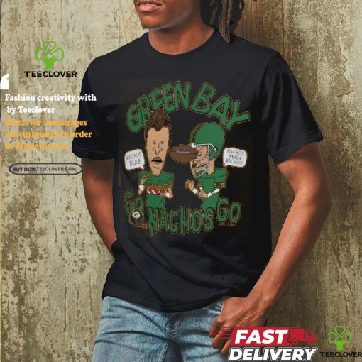 Green Bay Packers NFL x Homage x Beavis and Butt Head Unisex Tri Blend T Shirt