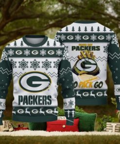 Green Bay Packers Nfl Big Logo White Color Ugly Christmas Sweaters