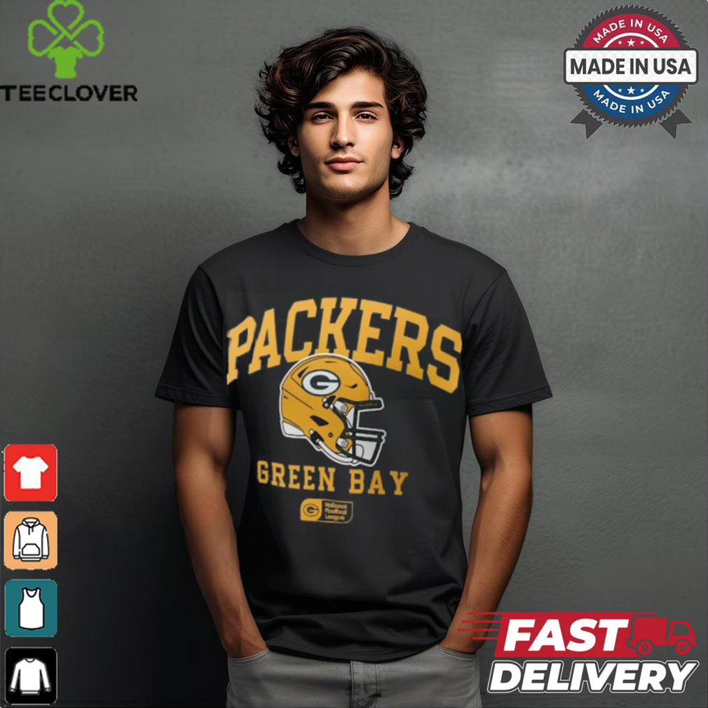 Green Bay Packers Nike Anthracite Helmet Essential T Shirt Green Bay Packers Nike Anthracite Helmet Essential T Shirt