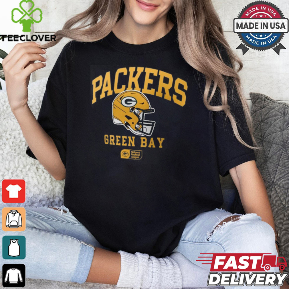 Green Bay Packers Nike Anthracite Helmet Essential T Shirt Green Bay Packers Nike Anthracite Helmet Essential T Shirt