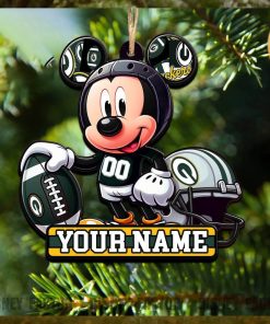 Green Bay Packers Ornaments, Mickey Christmas Decorations, Nfl Football Christmas