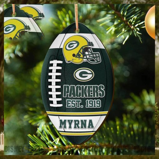 Green Bay Packers Ornaments, Nfl Christmas Decorations