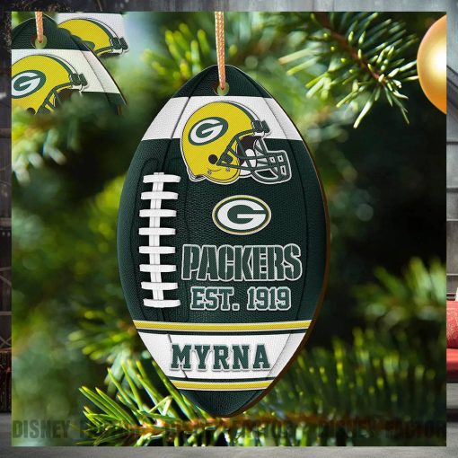 Green Bay Packers Ornaments, Nfl Christmas Decorations