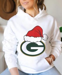 Green Bay Packers Santa Logo Christmas Holiday 2023 T hoodie, sweater, longsleeve, shirt v-neck, t-shirt