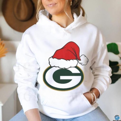 Green Bay Packers Santa Logo Christmas Holiday 2023 T hoodie, sweater, longsleeve, shirt v-neck, t-shirt