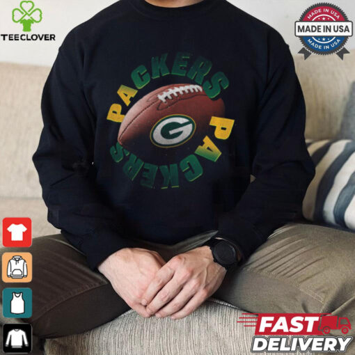 Green Bay Packers Spiral Heavyweight T Shirt