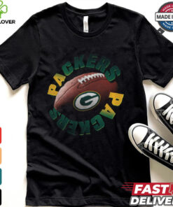 Green Bay Packers Spiral Heavyweight T Shirt