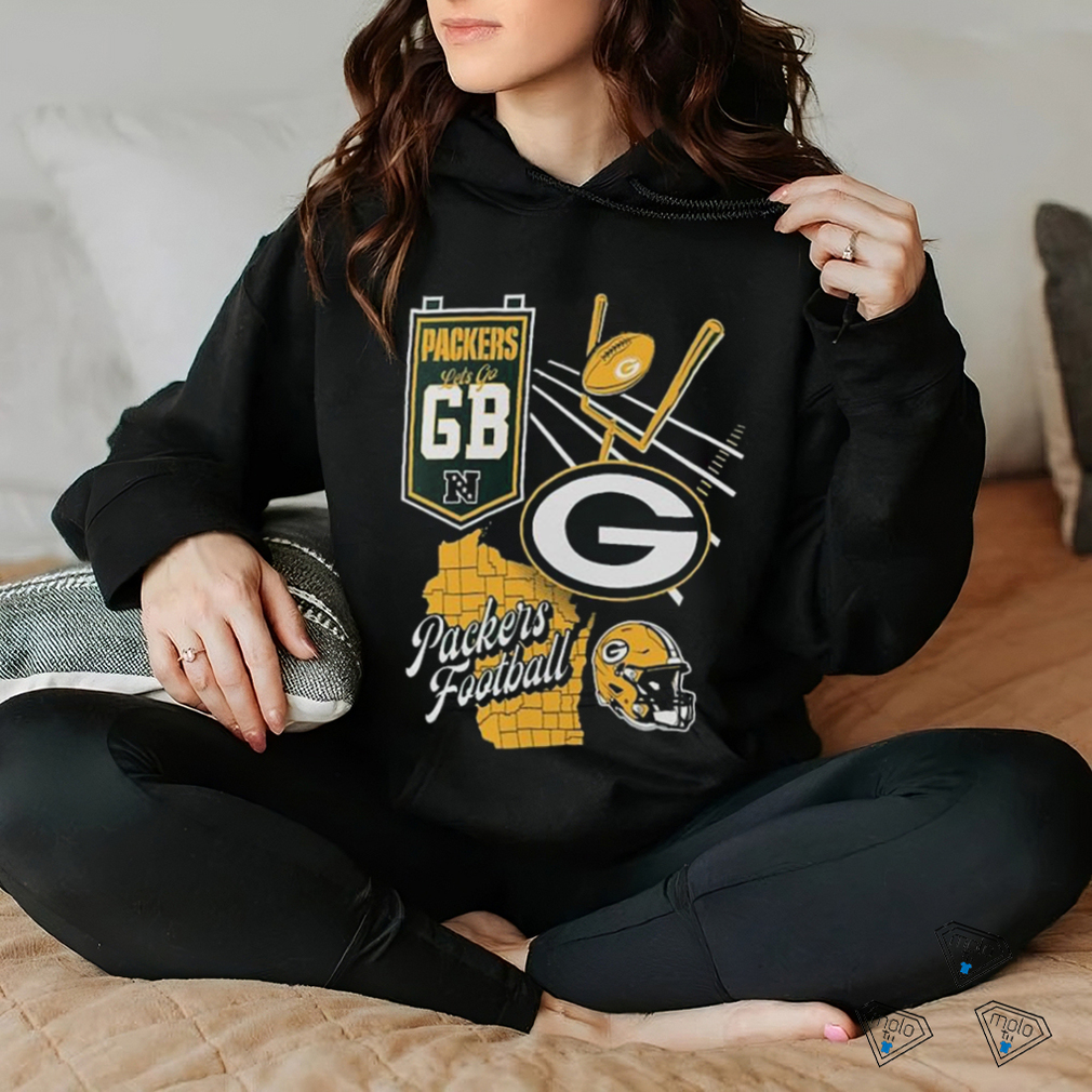 Green Bay Packers Split Zone Shirt Green Bay Packers Split Zone Shirt