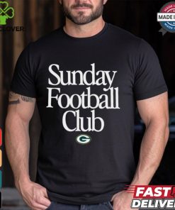 Green Bay Packers Sunday Football Club Heavyweight T Shirt