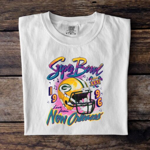 Green Bay Packers Super Bowl Champion New Orleans 1996 Shirt