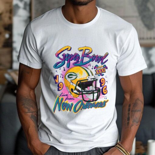 Green Bay Packers Super Bowl Champion New Orleans 1996 Shirt