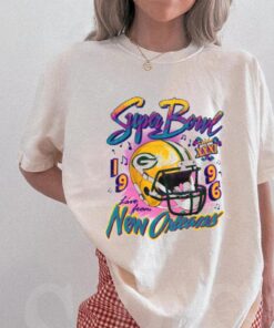 Green Bay Packers Super Bowl Champion New Orleans 1996 Shirt