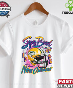 San Francisco 49ers New Orleans Super Bowl XXIV Champion Shirt featuring a classic design that celebrates the 49ers' dominant victory in Super Bowl XXIV. Show your pride for the team’s incredible performance in New Orleans with this iconic, championship apparel.