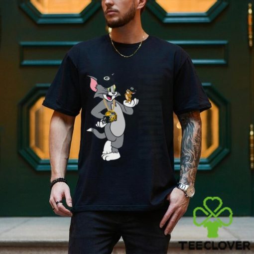 Green Bay Packers T Shirt Print Tom And Jerry Nfl Tom And Jerry Thoodie, sweater, longsleeve, shirt v-neck, t-shirt For Fans