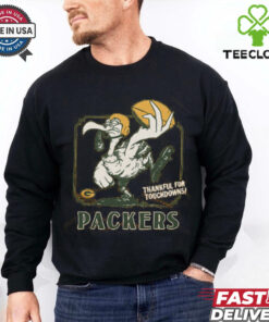Green Bay Packers Thankful For Touchdowns Shirt