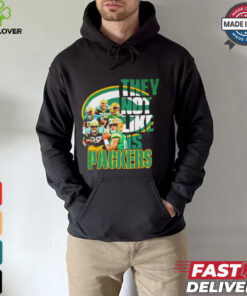Green Bay Packers They Not Like Us Shirt