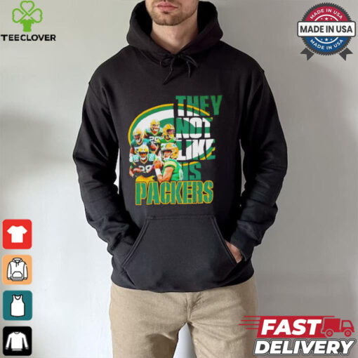 Green Bay Packers They Not Like Us Shirt