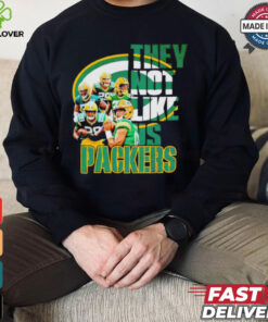 Green Bay Packers They Not Like Us Shirt