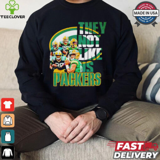 Green Bay Packers They Not Like Us Shirt