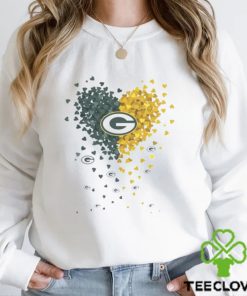 Green Bay Packers Tiny Heart Shape 2023 T Shirt