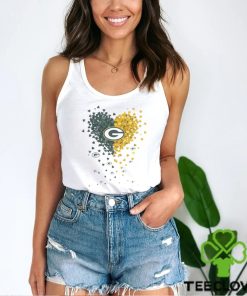 Green Bay Packers Tiny Heart Shape 2023 T Shirt