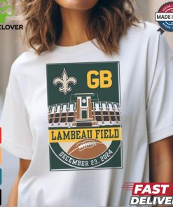 Green Bay Packers Vs New Orleans Saints Lambeau Field December 23, 2024 Shirt