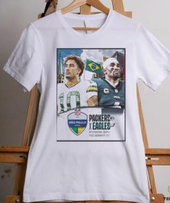 Green Bay Packers Vs Philadel Philadelphia Eagles NFL 2024 Sao Paolo Game Brazil Week 1 Home Decor Poster Shirt