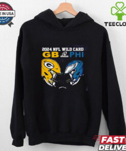 Green Bay Packers Vs Philadelphia Eagles 2024 NFL Wild Card shirt