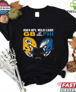 Green Bay Packers Vs Philadelphia Eagles 2024 NFL Wild Card shirt