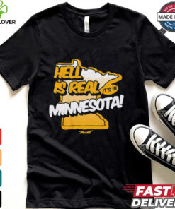 Green Bay Packers hell is real it’s in Minnesota shirt 2 Green Bay Packers hell is real it’s in Minnesota shirt