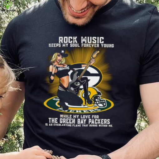 Green Bay Packers rock music keep my soul forever young hoodie, sweater, longsleeve, shirt v-neck, t-shirt